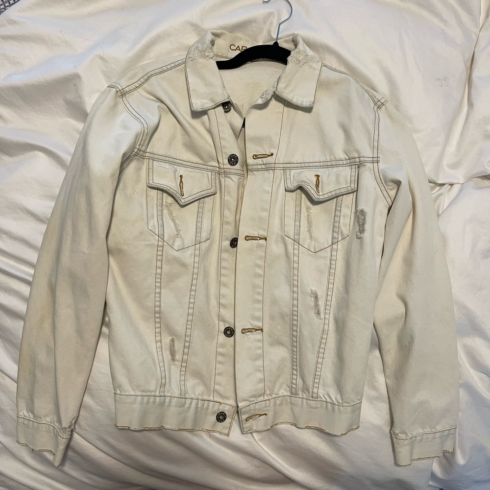 Carmar light wash denim jacket Size Small